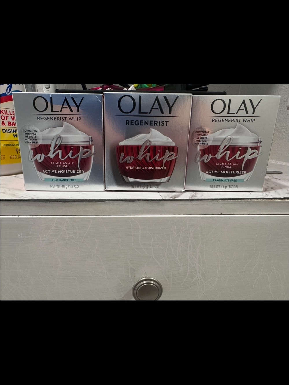 OLAY Regenerist Whip Hydrating Moisturizer - Red